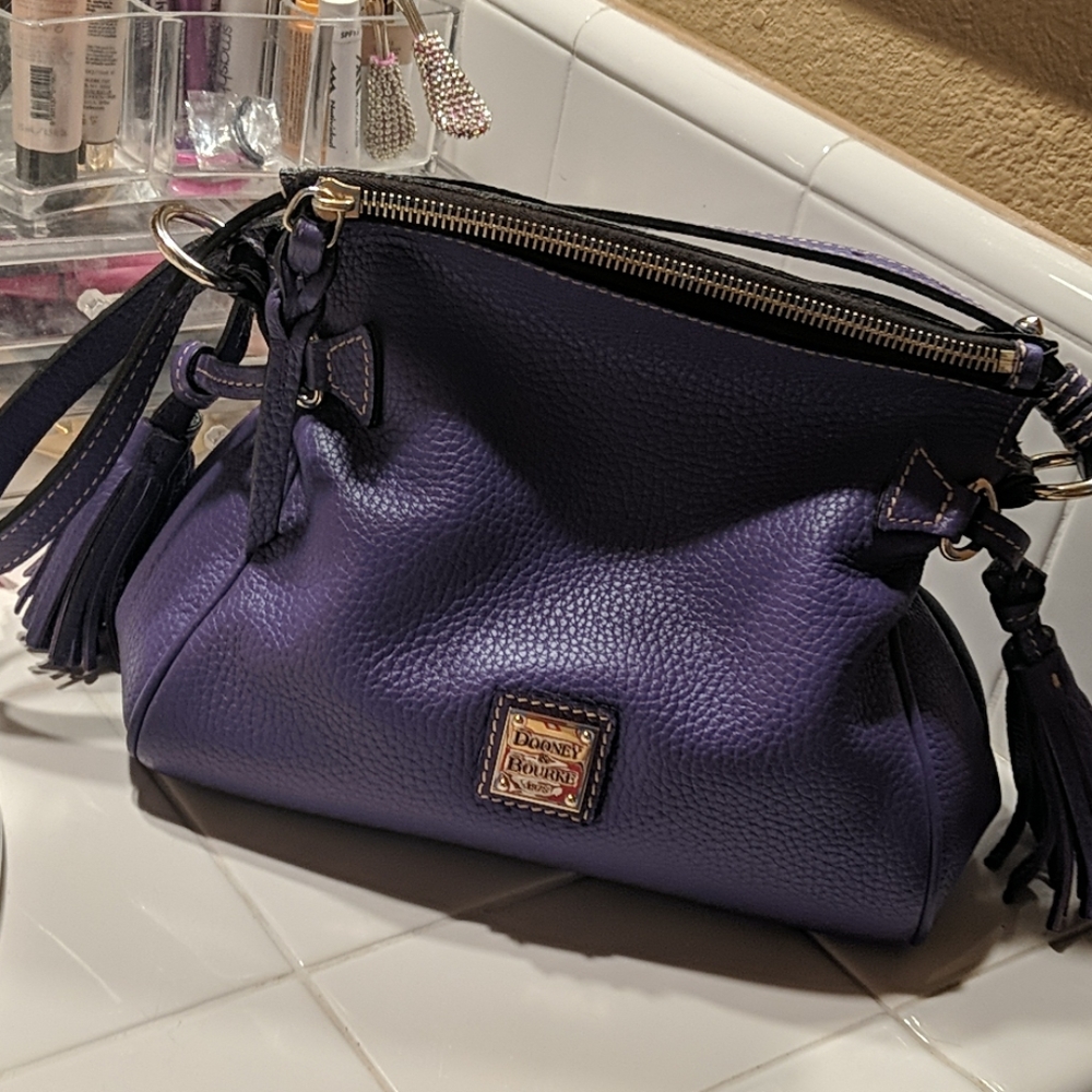 Dooney & Bourke Purple Satchel